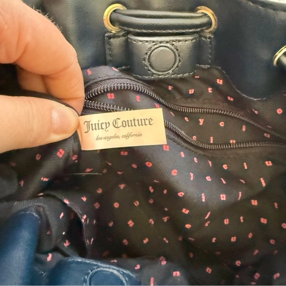 Authentic Juicy Couture Free Style Terry Cloth tote/satchel - Picture 5 of 15